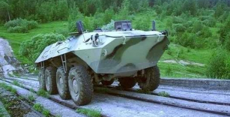 "Крымск" - бесшумный, беспилотный БТР