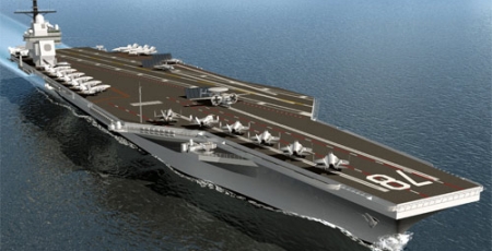США ставят на вооружение авианосцы нового поколения